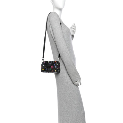 Louis Vuitton LV x TM Monogram Multicolor Nano Speedy Black 2 of 11