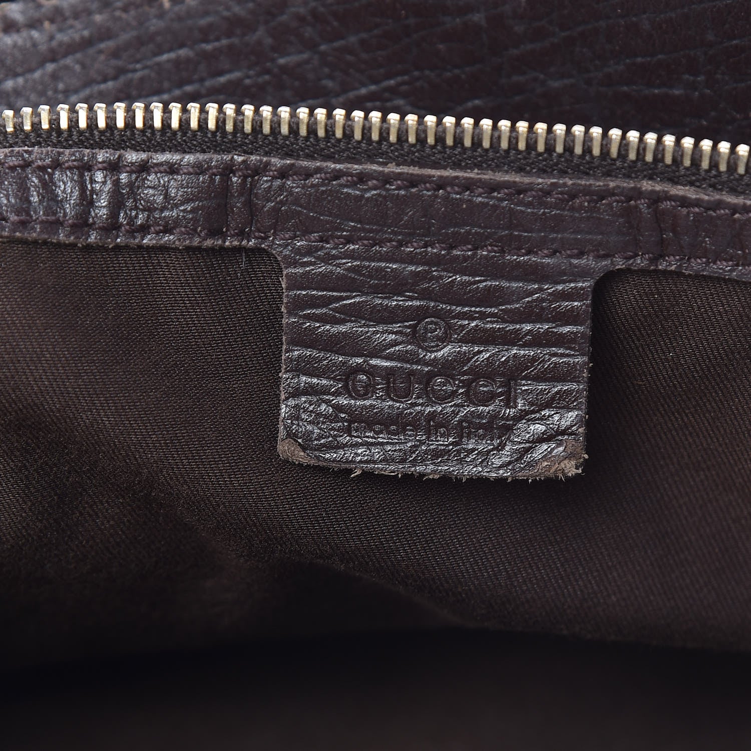 Gucci Monogram Large Horsebit Chain Hobo Dark Brown 5 of 11