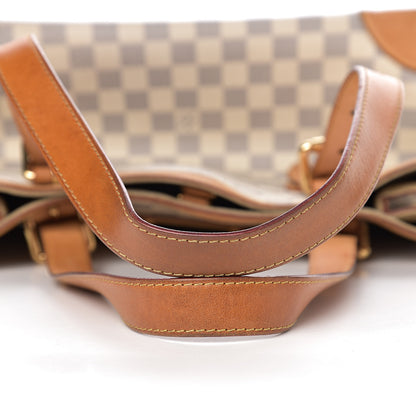 Louis Vuitton Damier Azur Hampstead MM 7 of 10