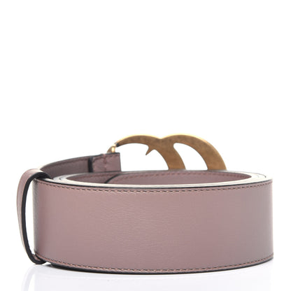 Gucci Calfskin Double G 40mm Belt 85 34 Porcelain Rose 2 of 6
