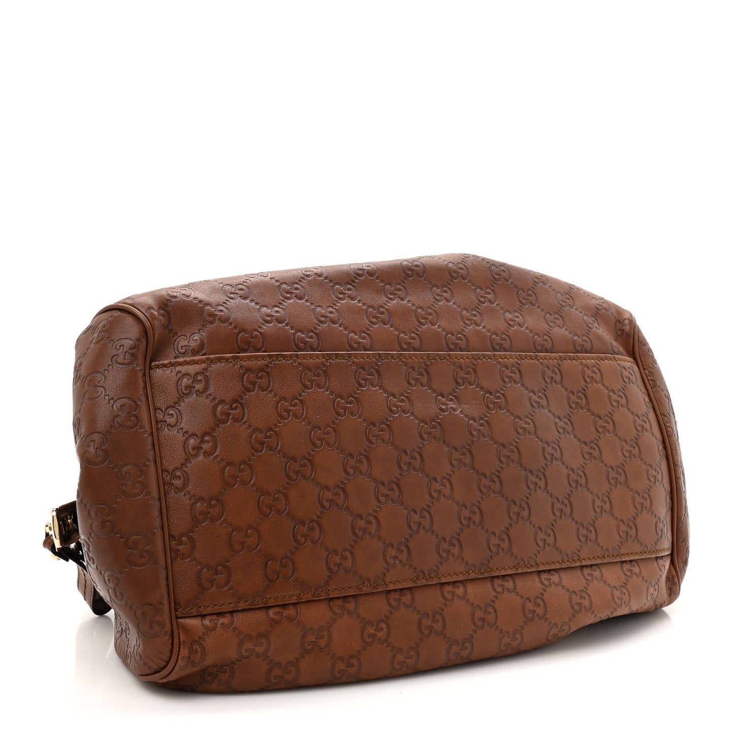Guccissima Medium Sukey Boston Brown