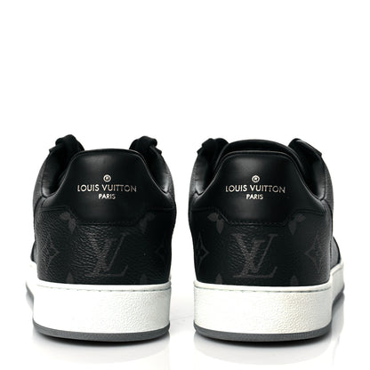 Louis Vuitton Reverse Monogram Eclipse Mens Rivoli Sneakers 8 Black 5 of 9