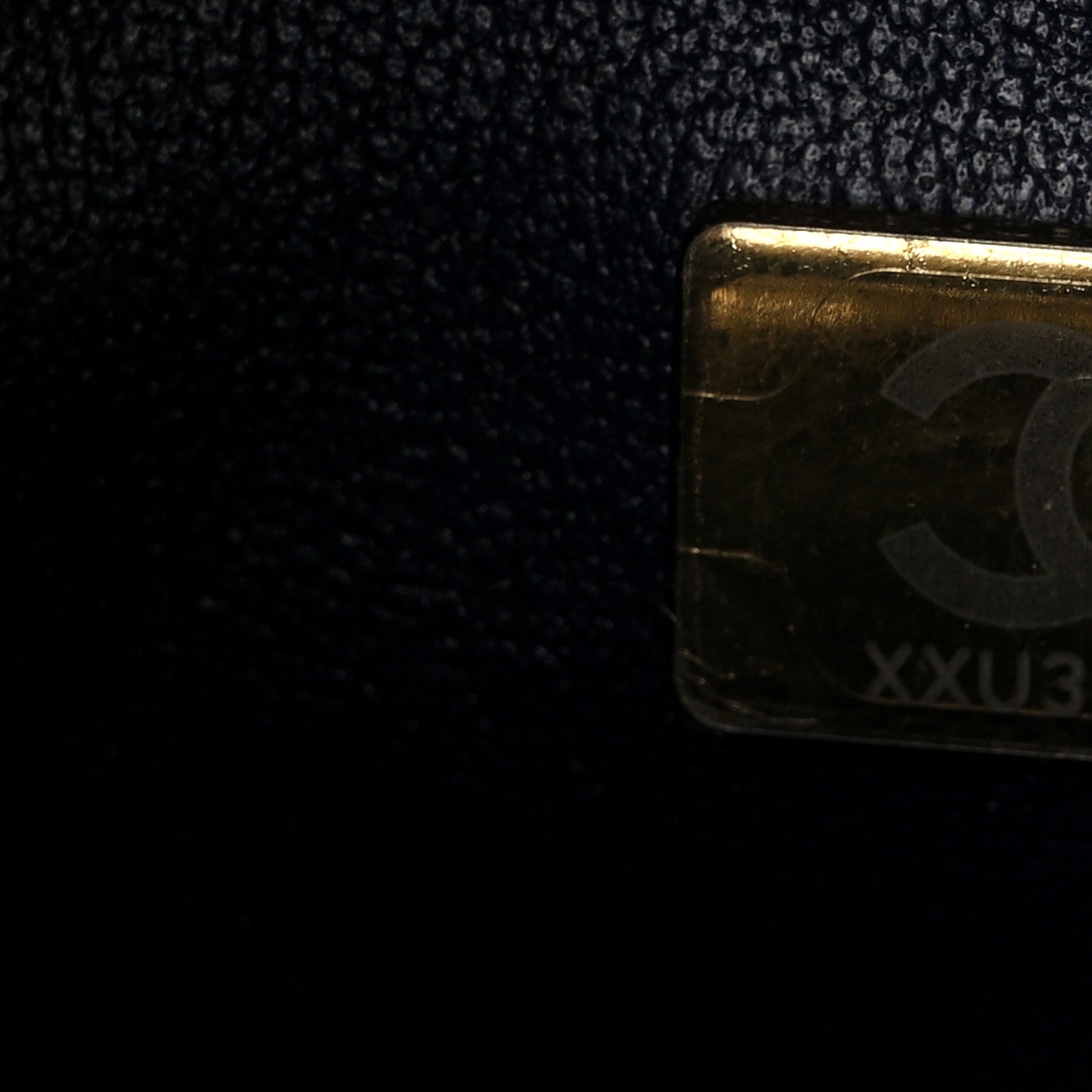 Chanel Lambskin Quilted Mini Pearl Crush Rectangular Flap Navy Blue 8 of 11