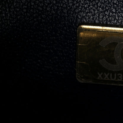 Chanel Lambskin Quilted Mini Pearl Crush Rectangular Flap Navy Blue 8 of 11