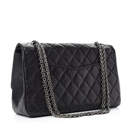 Chanel Aged Calfskin Quilted 2.55 Reissue 227 Flap Black 3 of 13