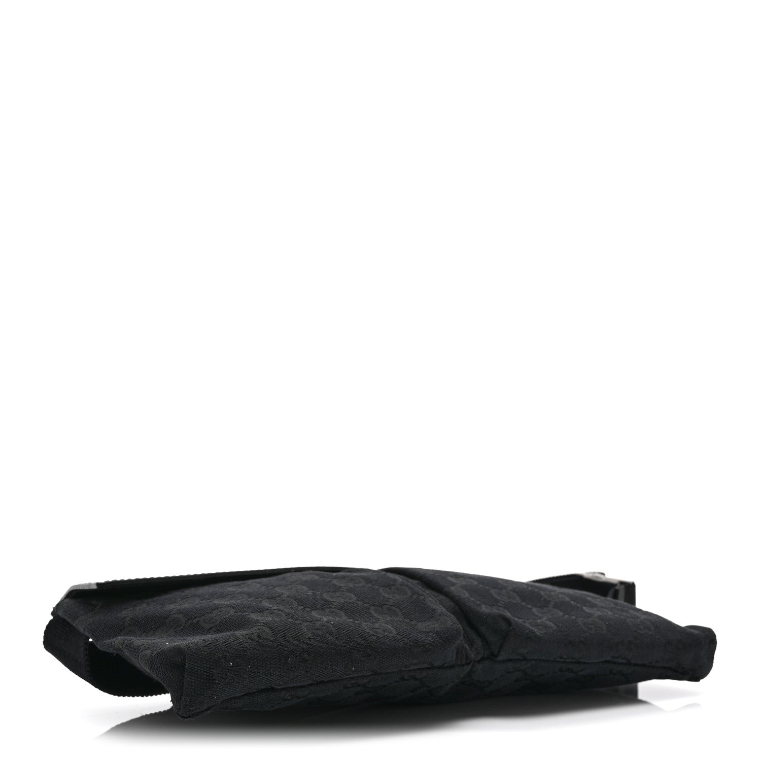 Gucci GG Monogram Double Pocket Belt Bag Black 4 of 10