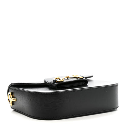 Gucci Azalea Calfskin Web Mini Horsebit 1955 Shoulder Bag Black 4 of 12