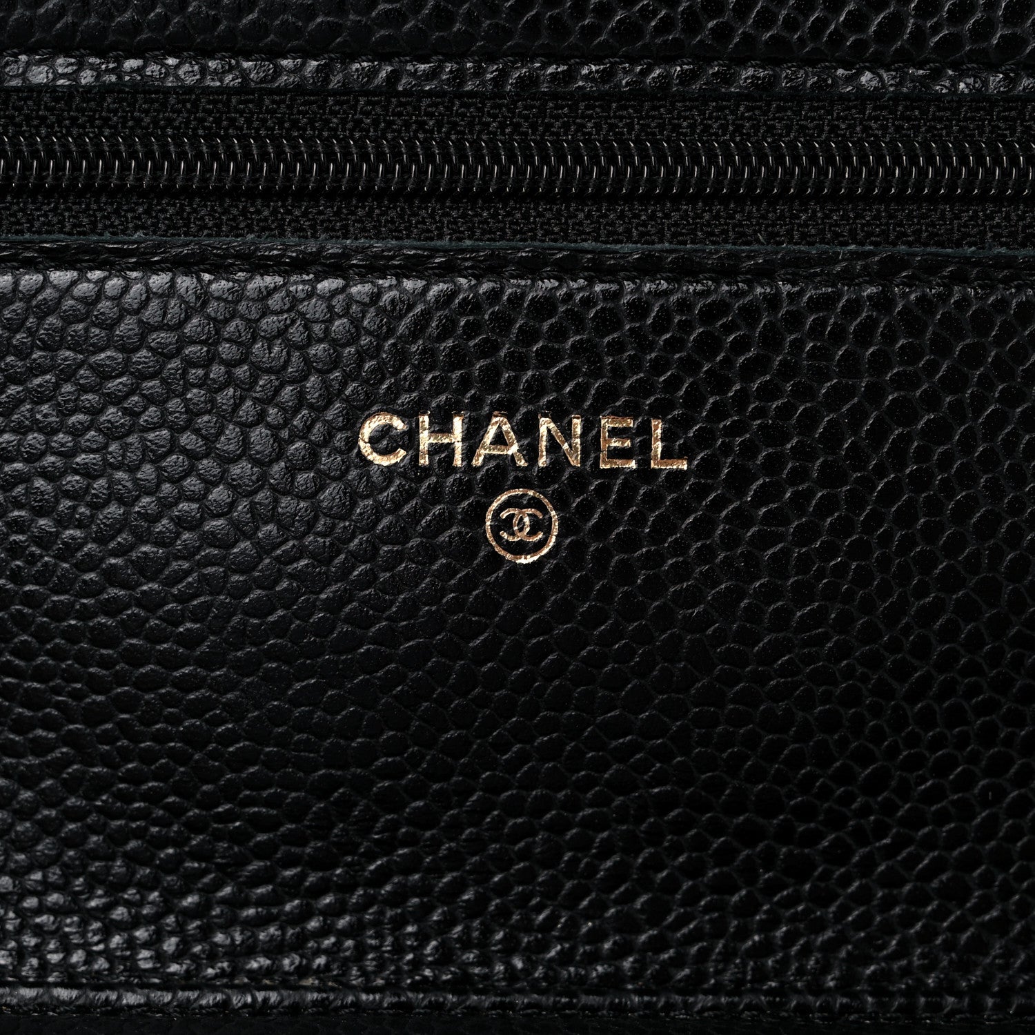 Chanel Caviar Quilted Wallet on Chain WOC Black 6 of 14
