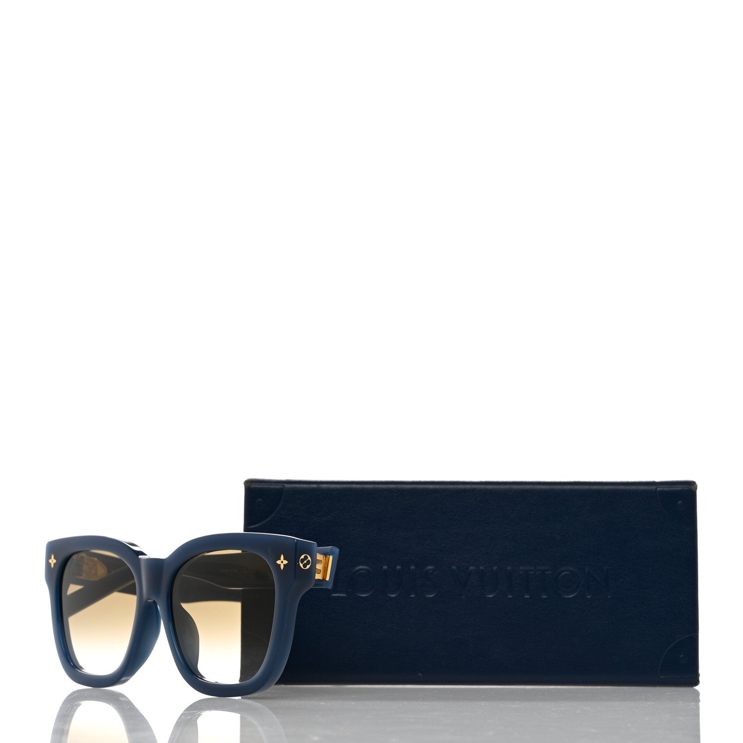 Louis Vuitton Acetate My Monogram Sunglasses Z1525E Navy Blue