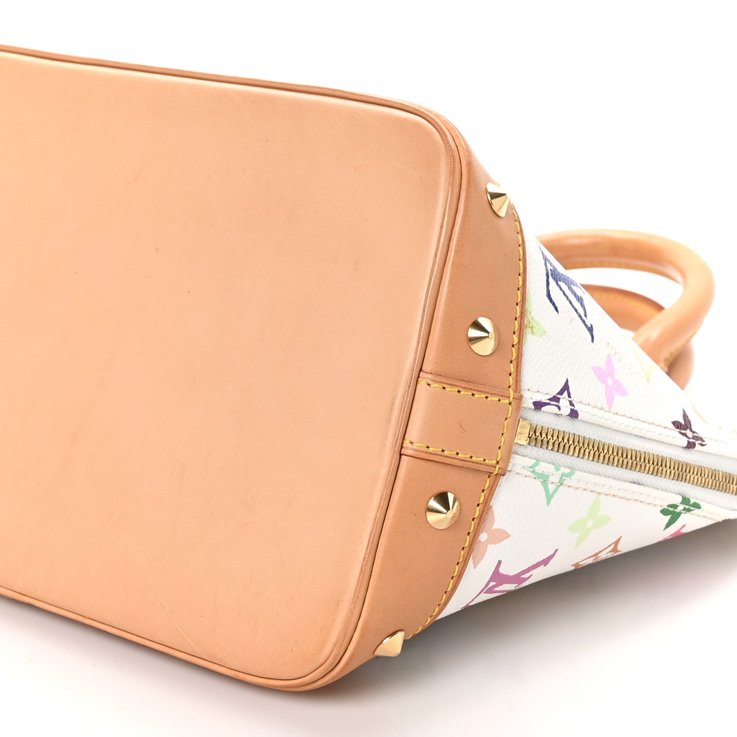 Louis Vuitton Monogram Multicolor Alma White 10 of 10