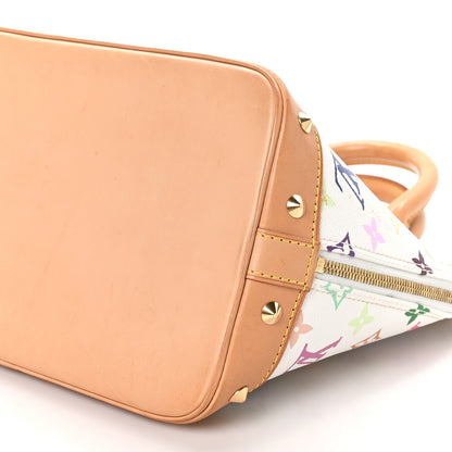 Louis Vuitton Monogram Multicolor Alma White 10 of 10