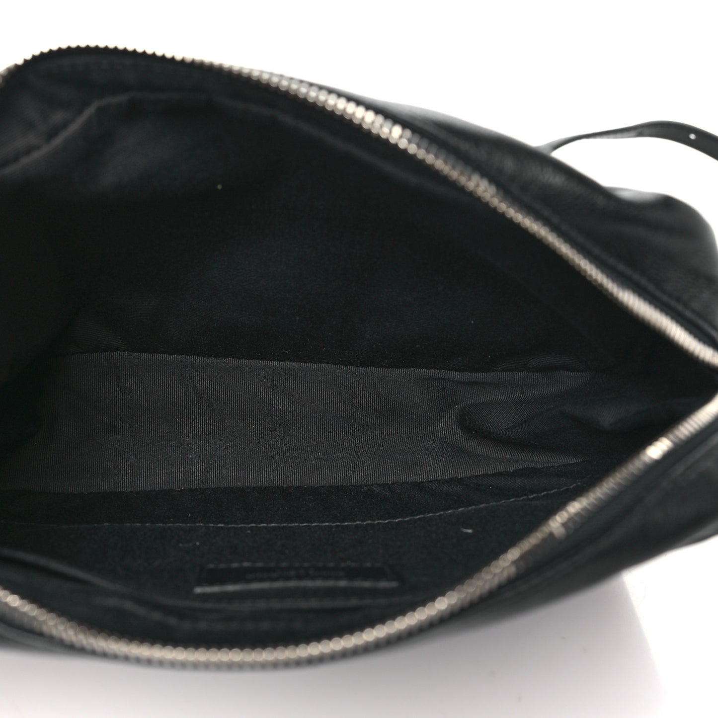 Lambskin Monogram Small Lou Camera Bag Black