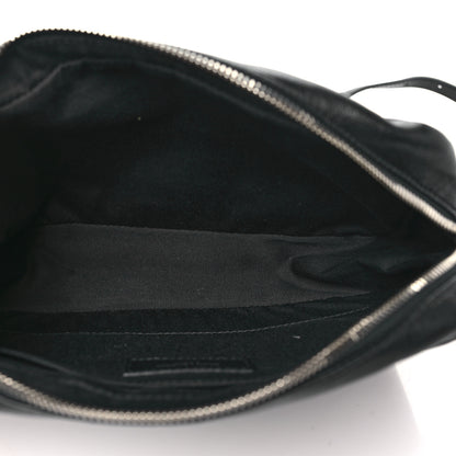 Saint Laurent Lambskin Monogram Small Lou Camera Bag Black 5 of 10