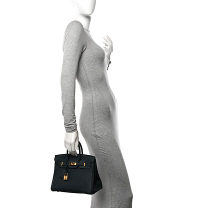 Hermes Togo Birkin 25 Vert Cypress 2 of 11