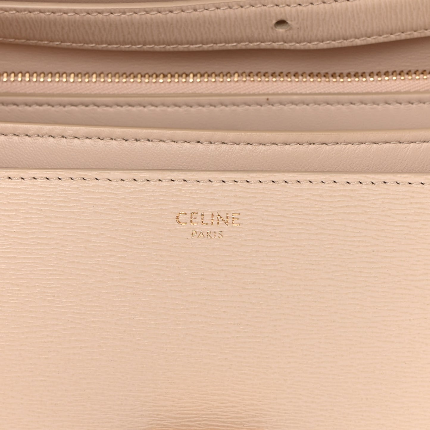 Liege Calfskin Medium Classic Box Flap Bag Powder