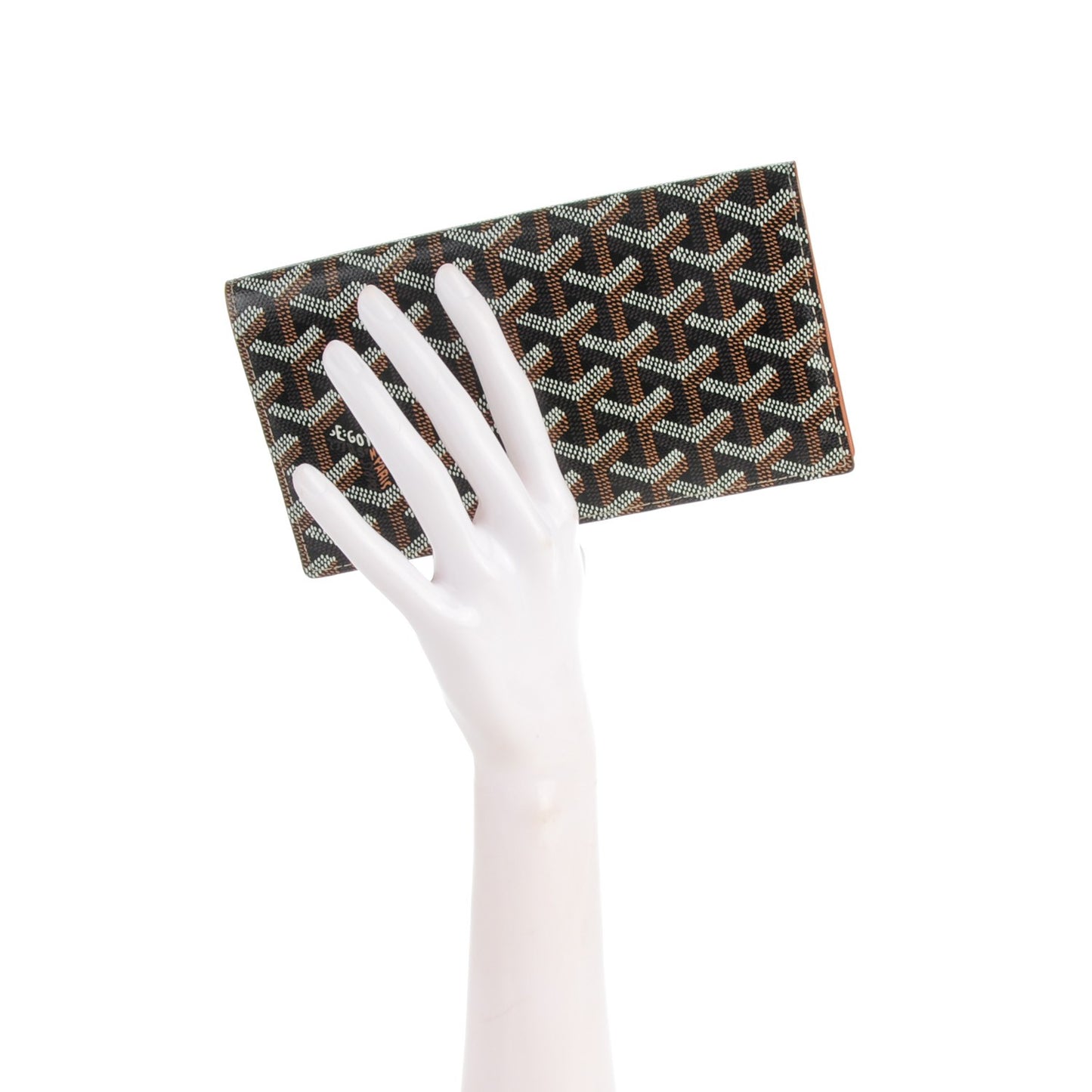 Goyardine Long Bi-Fold Wallet Black