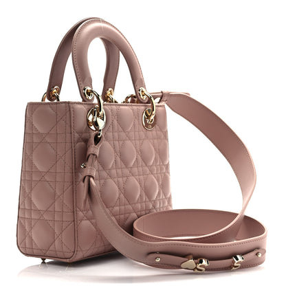 Christian Dior Lambskin Cannage Small My ABCDior Lady Dior Fard 3 of 8