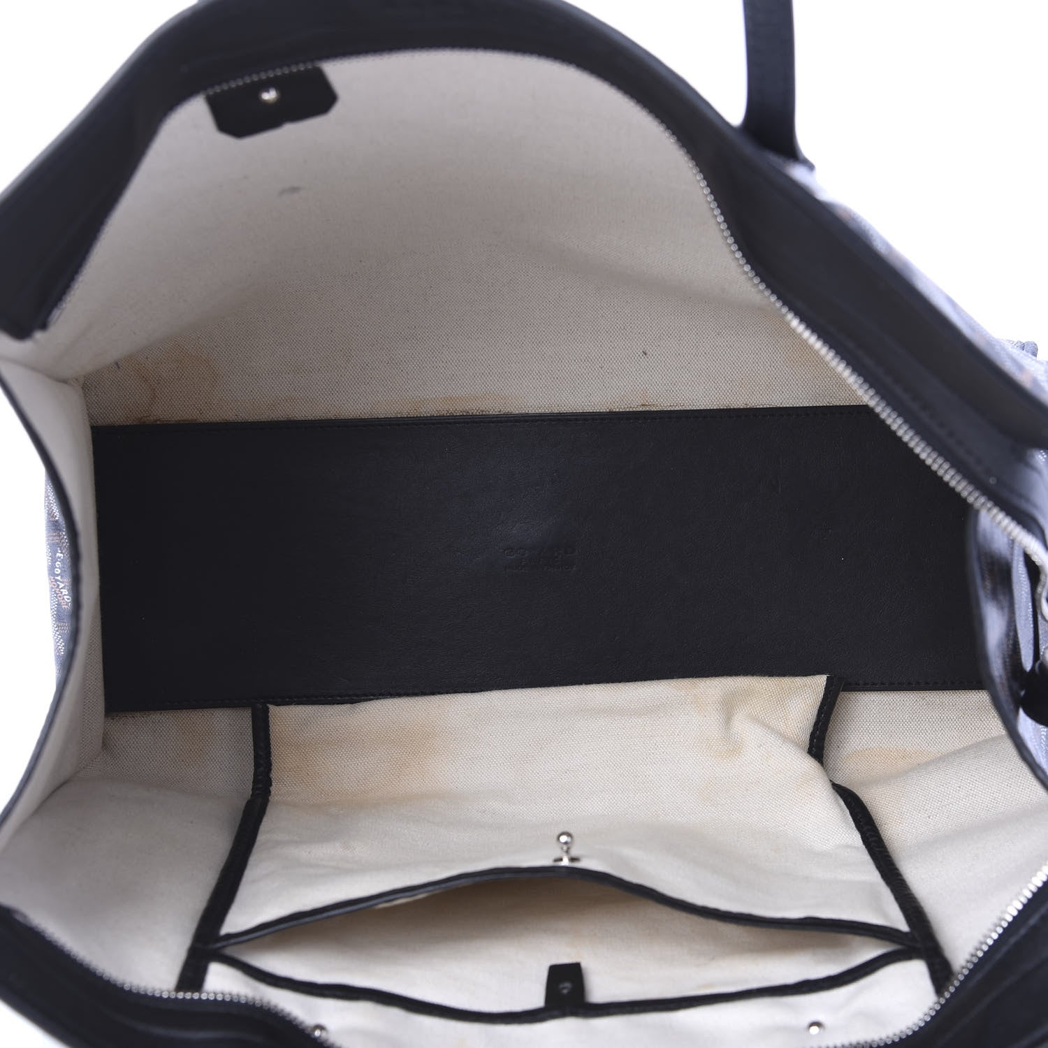 Goyard Goyardine Marquises Tote Black 5 of 12