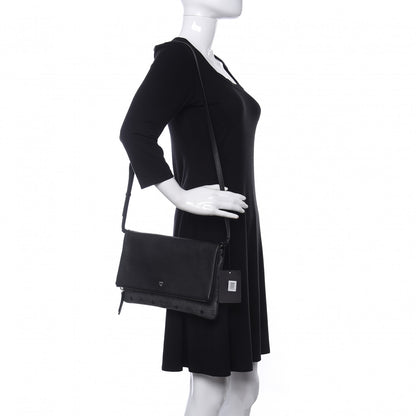 MCM Visetos Corina Crossbody Bag Black 2 of 9