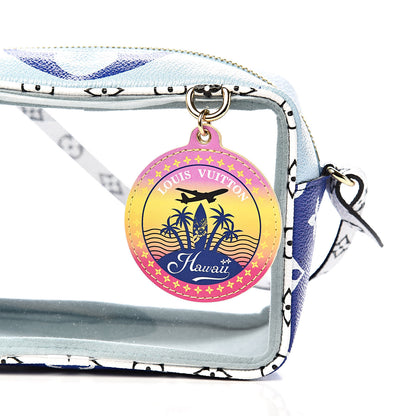 Louis Vuitton Monogram Giant Hawaii Beach Pouch Blue 10 of 10