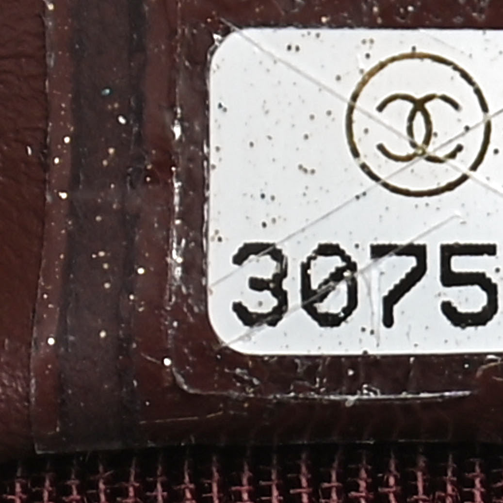 Caviar Quilted Mini Chain Belt Bag Black