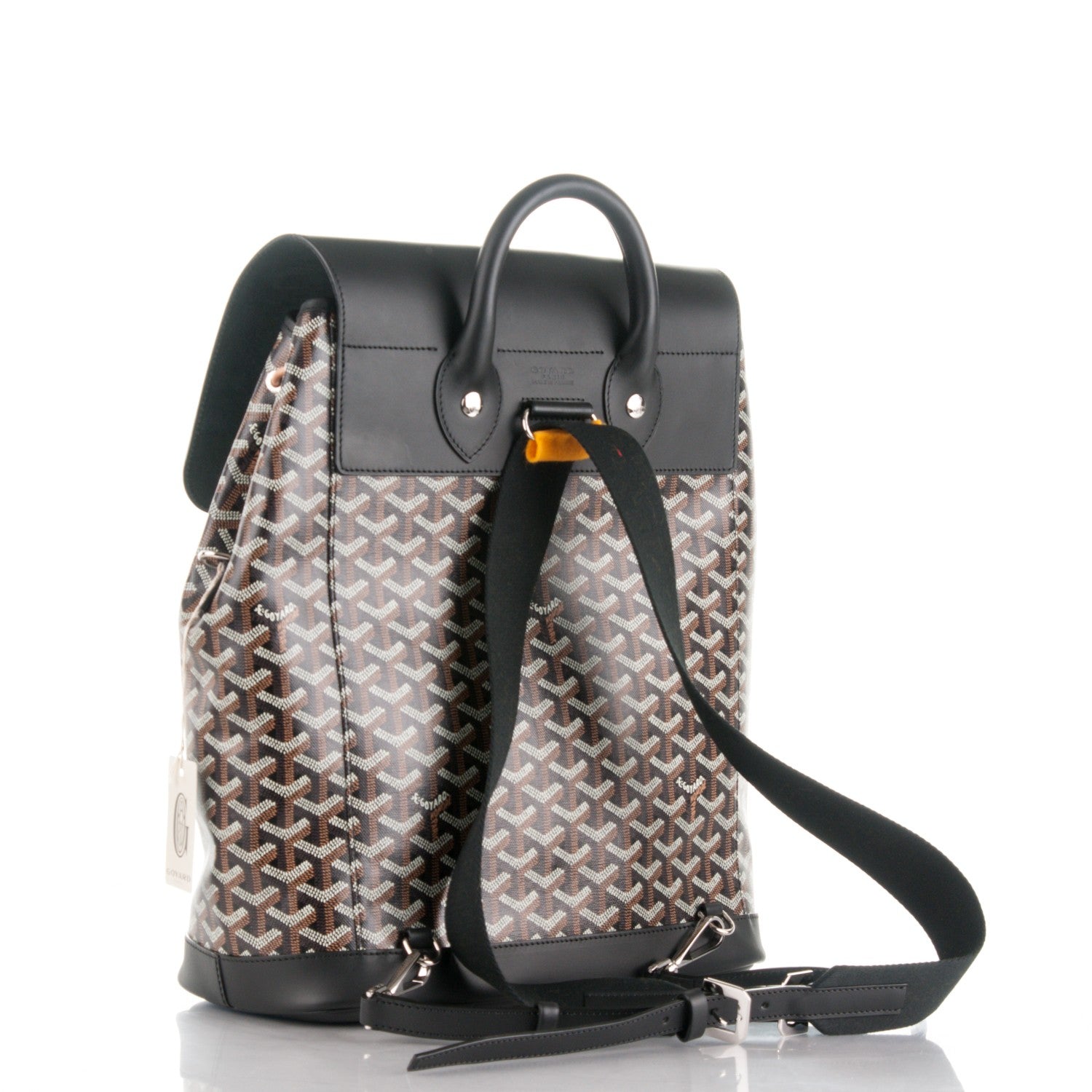 Goyard Goyardine Calfskin Alpin Backpack Black 3 of 7
