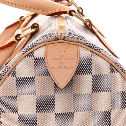 Louis Vuitton Damier Azur Speedy 25 7 of 10