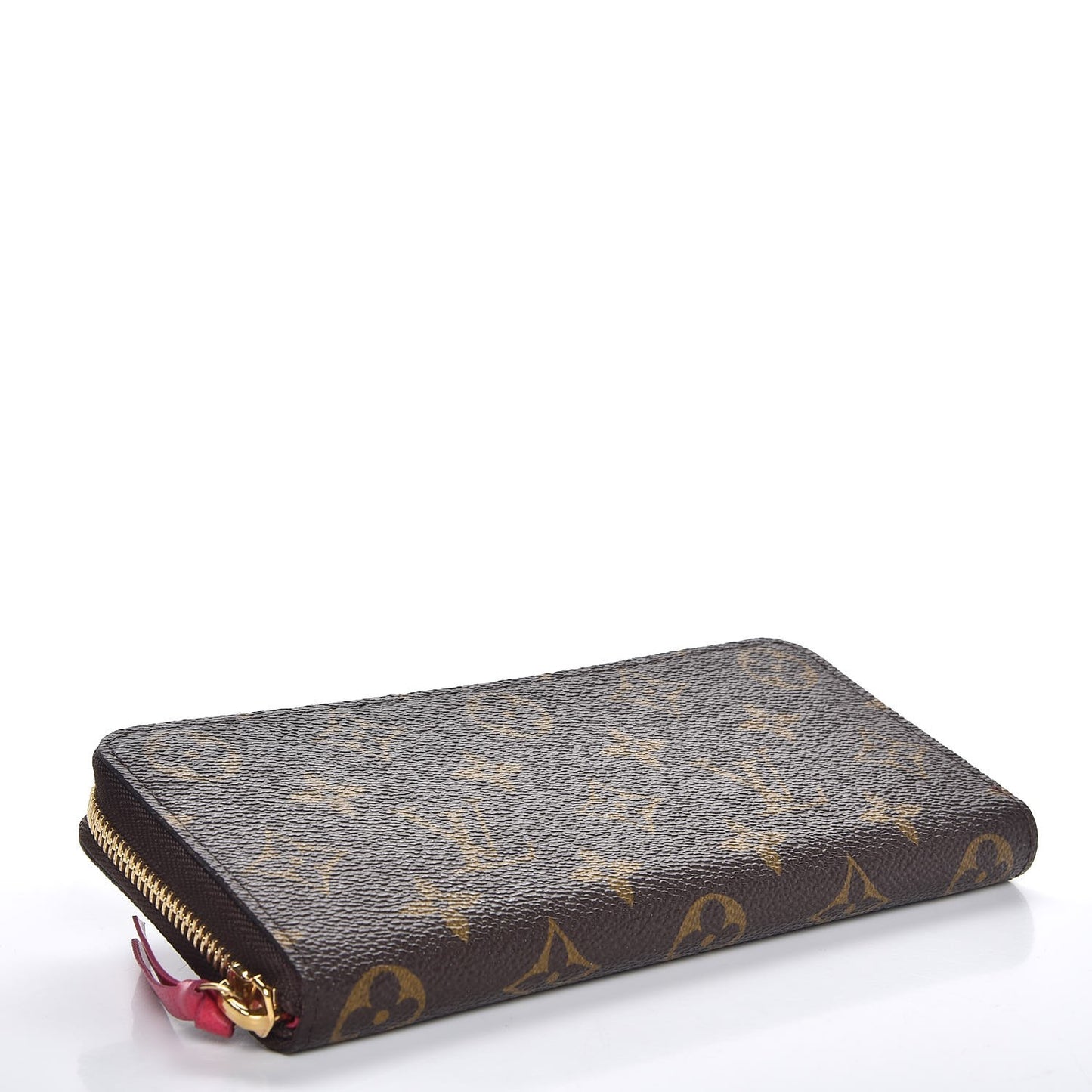 Monogram Clemence Wallet Fuchsia