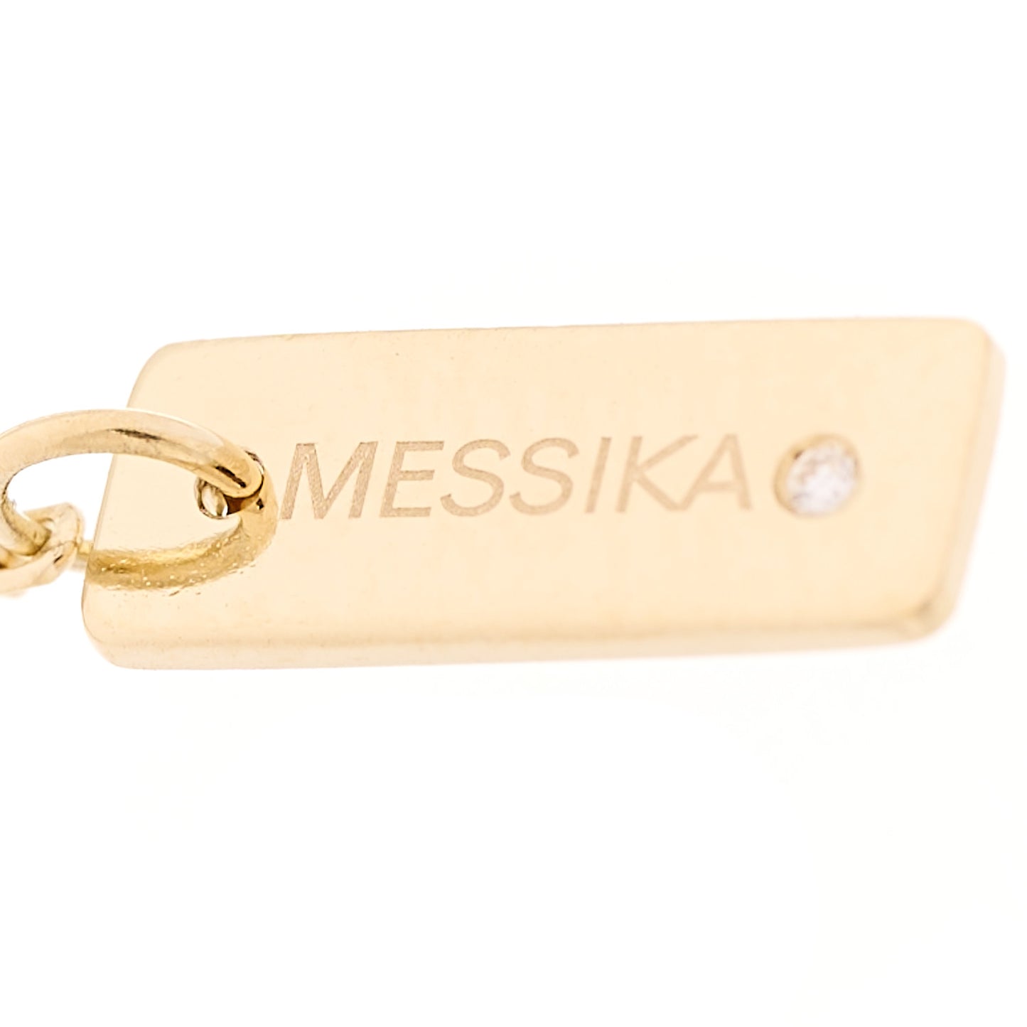 18K Yellow Gold Diamond Move Uno Pave Bracelet