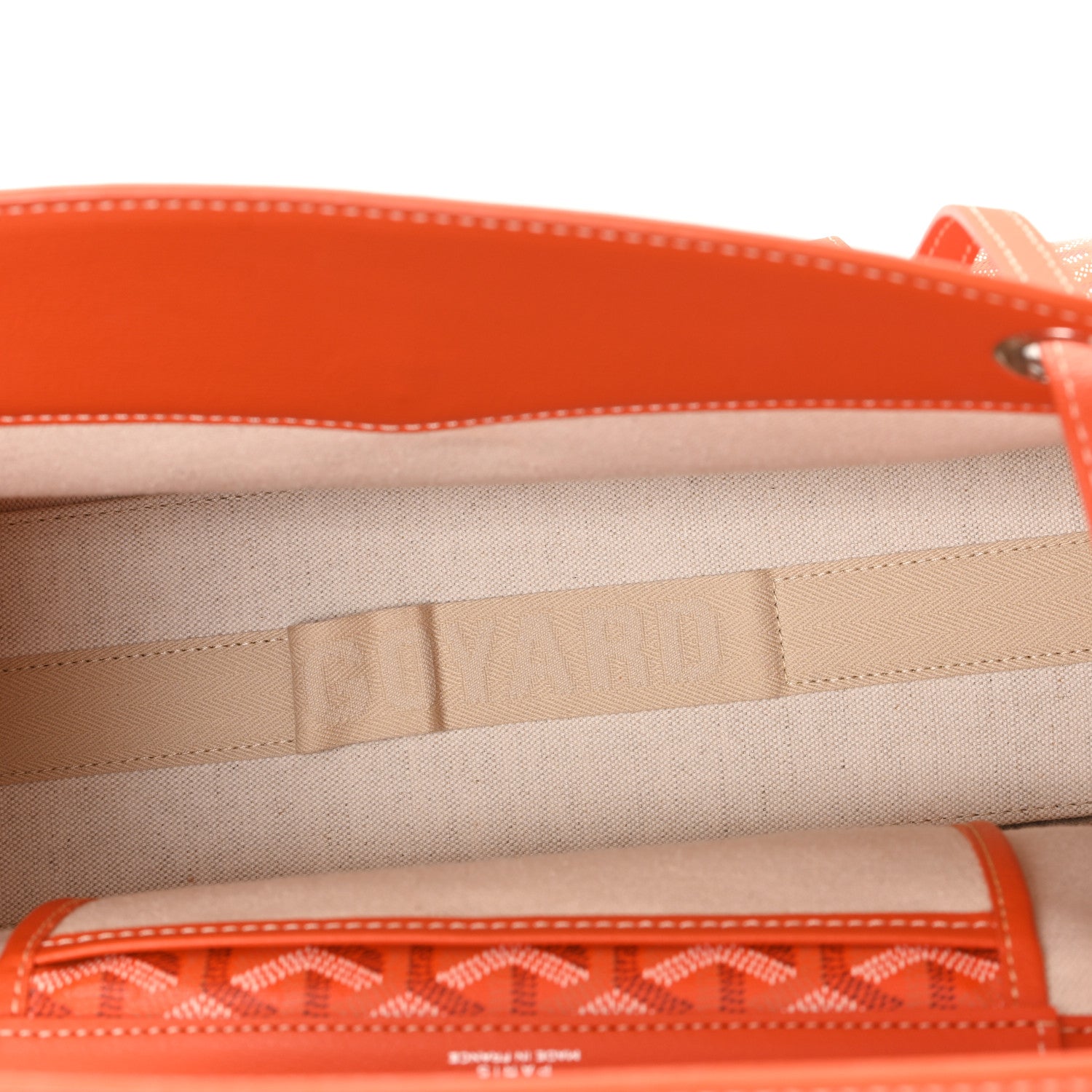 Goyard Goyardine Rouette PM Orange 5 of 9