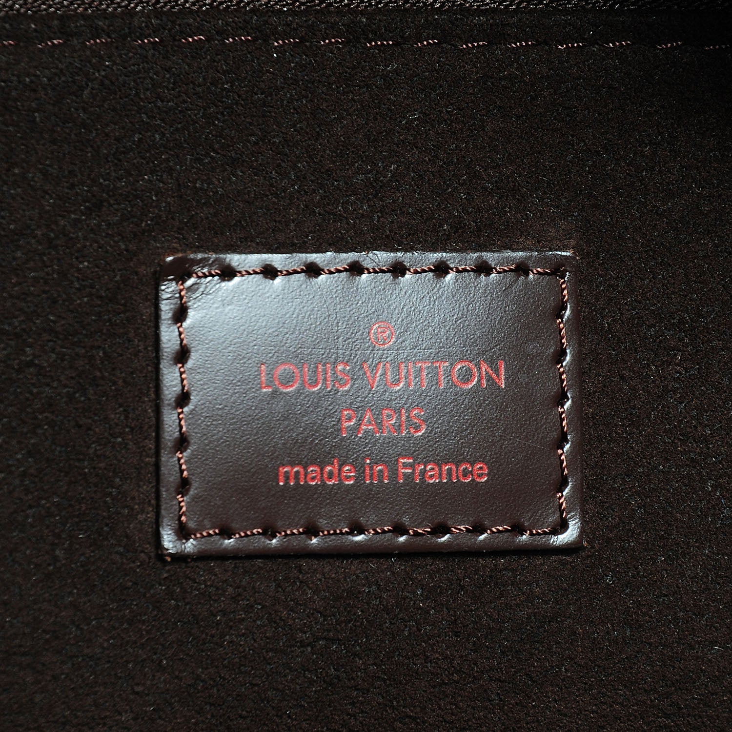Louis Vuitton Damier Ebene Portobello GM 6 of 7