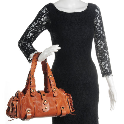 Chloe Calfskin Silverado Shoulder Bag Orange 2 of 10