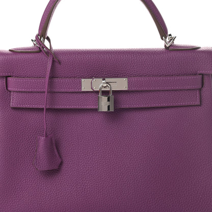 Hermes Togo Kelly Retourne 32 Anemone 8 of 13