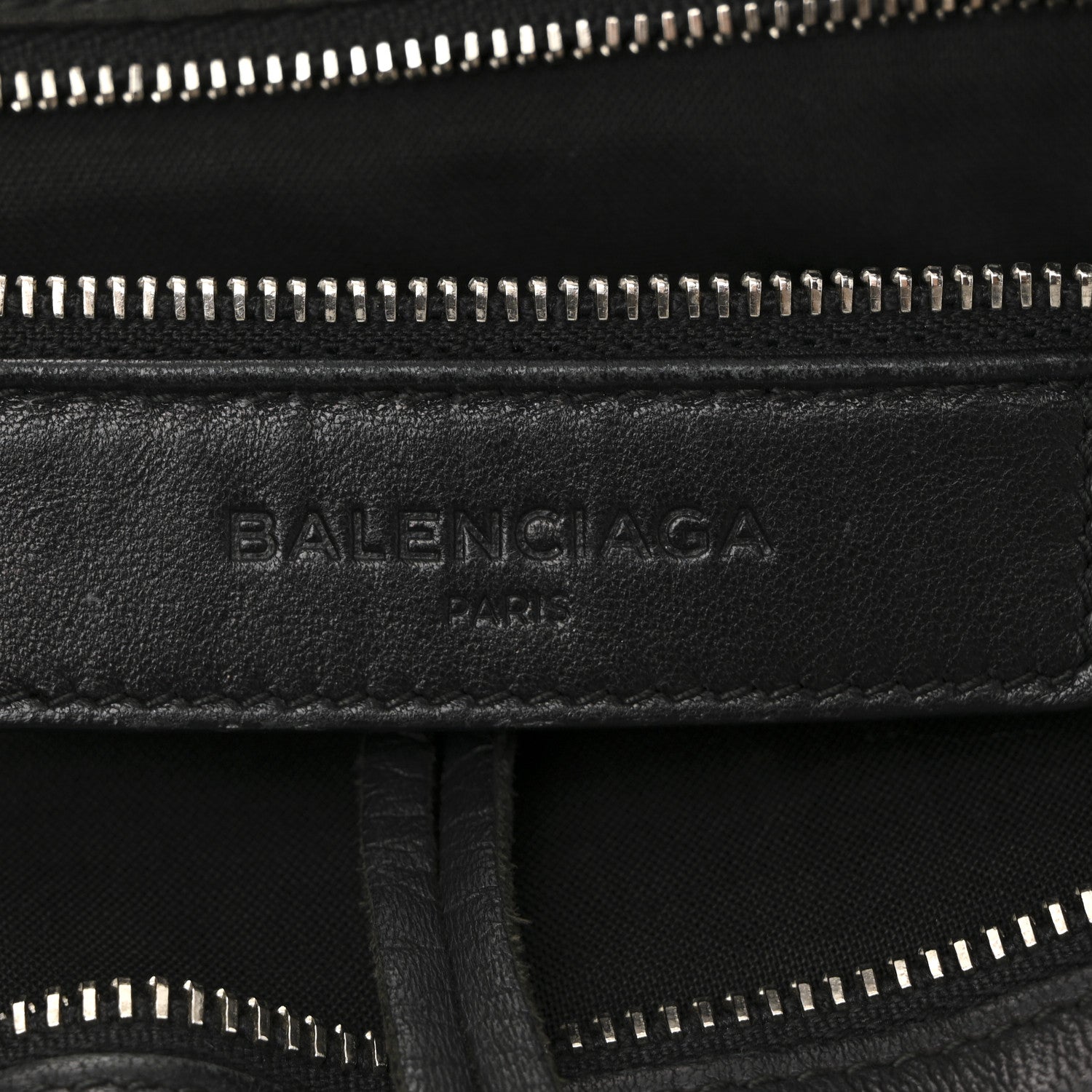 Balenciaga Ribbed Neoprene Classic Silver Hardware City Black 6 of 12