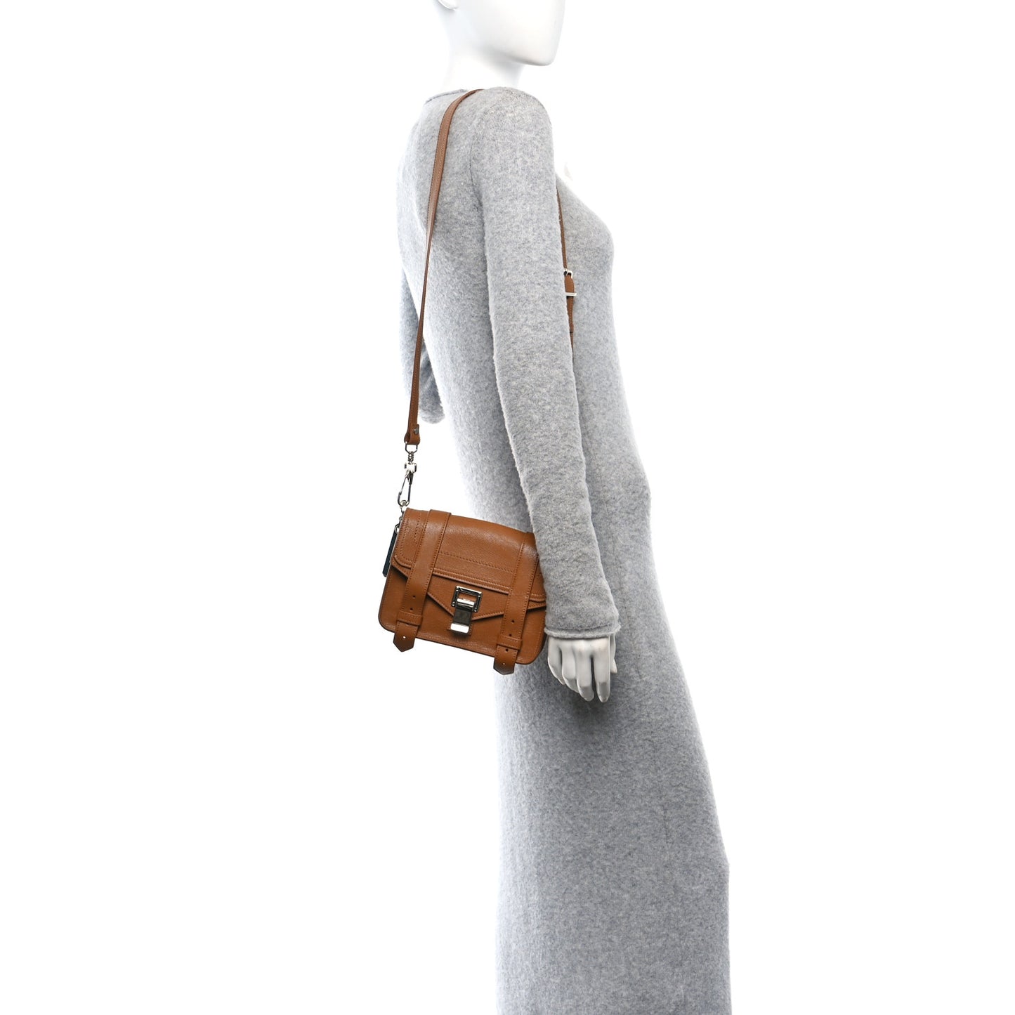 Lambskin Mini PS1 Satchel Pumpkin Spice