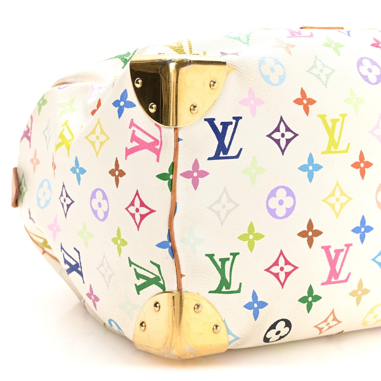 Monogram Multicolor Speedy 30 White