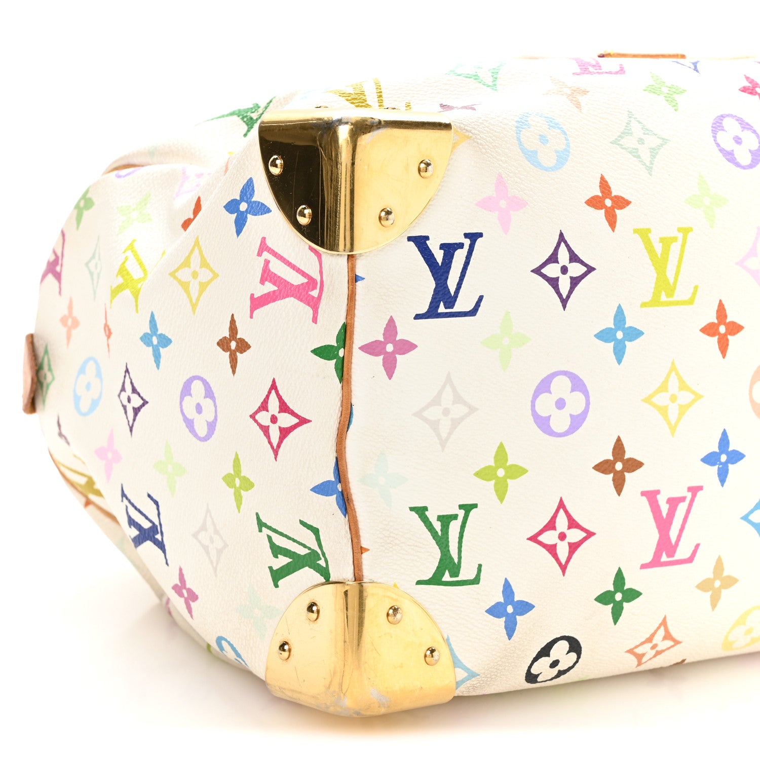 Louis Vuitton Monogram Multicolor Speedy 30 White 9 of 10
