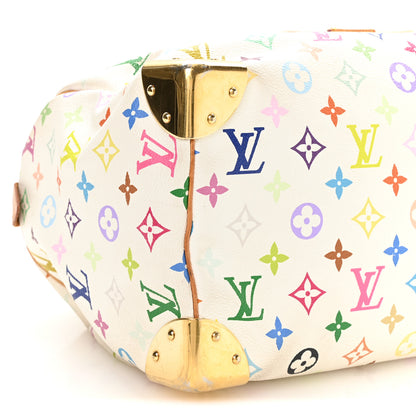 Louis Vuitton Monogram Multicolor Speedy 30 White 9 of 10