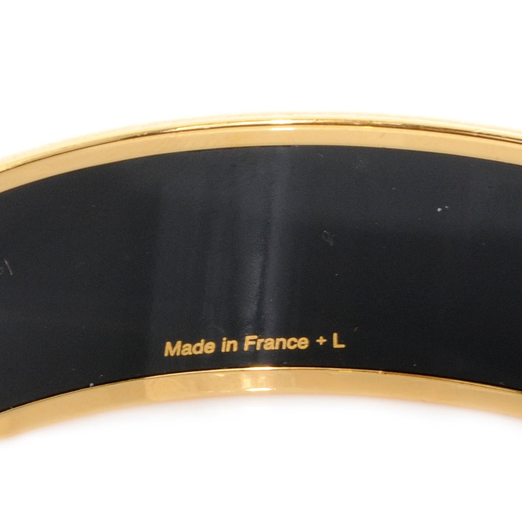 Hermes Enamel Printed Wide Bracelet 70 6 of 6