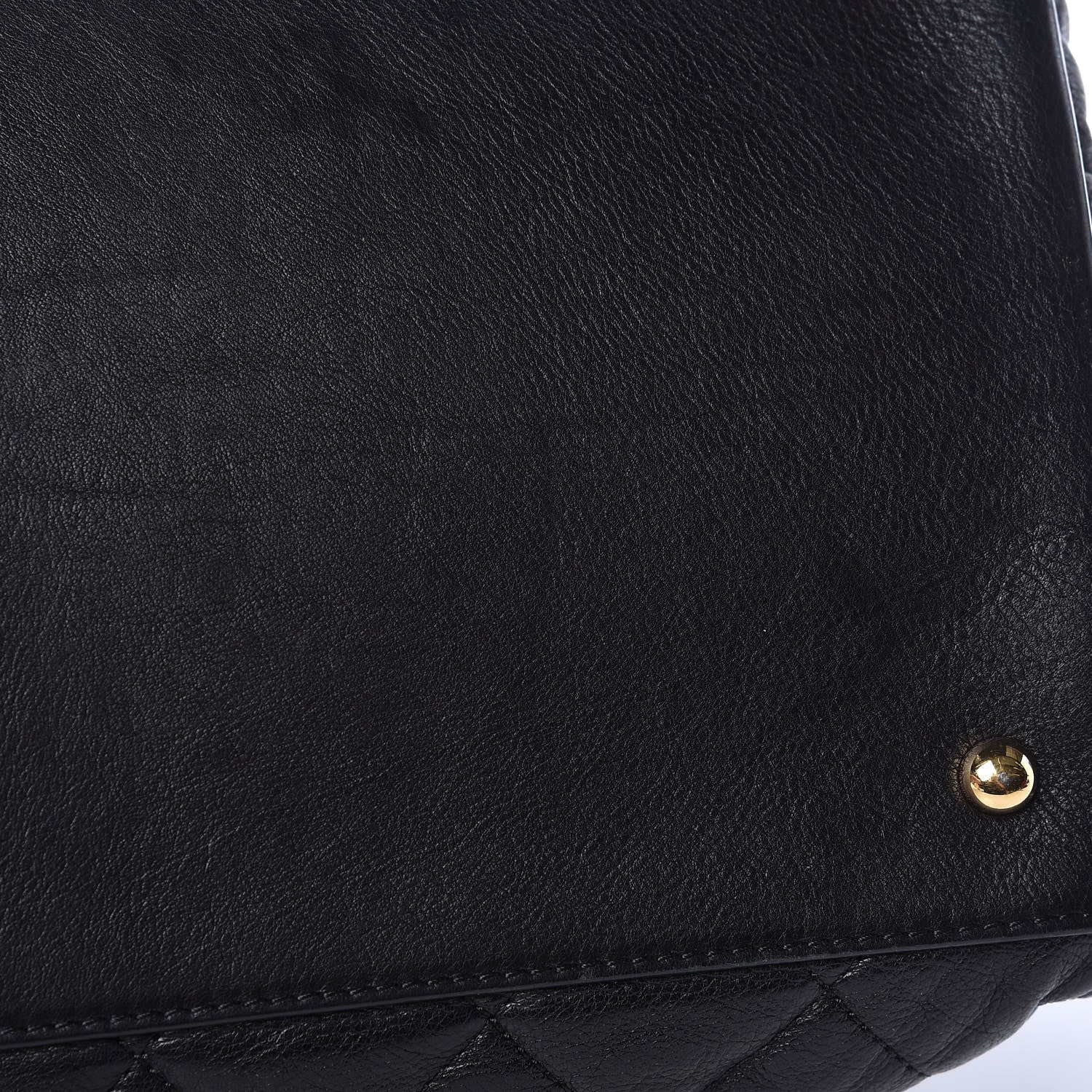Chanel Calfskin Quilted Small Chain Me Tote Black 11 of 12