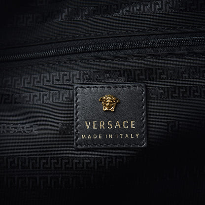 Versace Nylon Palazzo Medusa Barocco Rodeo Print Backpack Black Multicolor 5 of 8