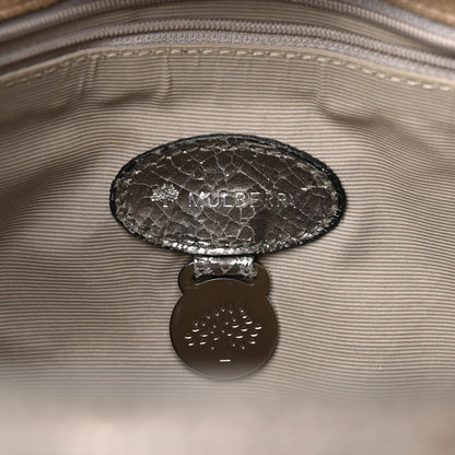 Mulberry Metallic Classic Grain Bayswater Silver 6 of 12
