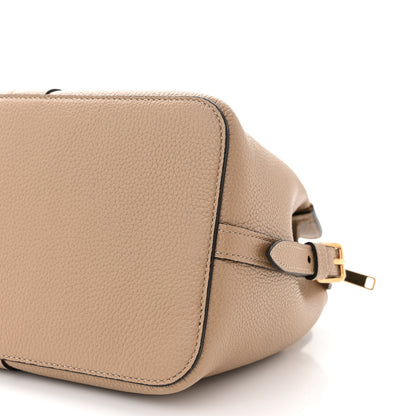 Celine Grained Calfskin Small Cabas De France Dune 9 of 10