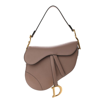 Christian Dior Grained Calfskin Saddle Bag Pink 1 of 9