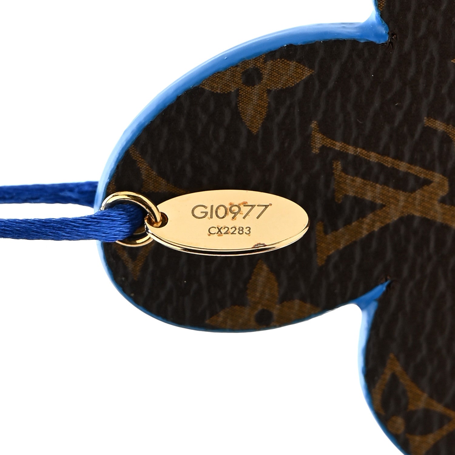 Louis Vuitton Monogram Vivienne Xmas Ornament Charm Blue 1808868