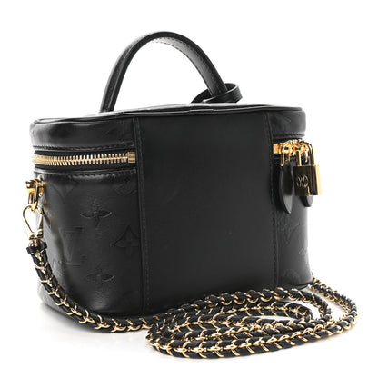 Louis Vuitton Monogram Ink Vanity PM Black 3 of 8