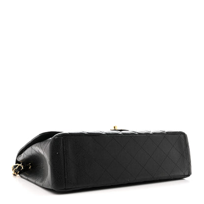 Chanel Caviar Quilted Maxi Double Flap Black 4 of 12