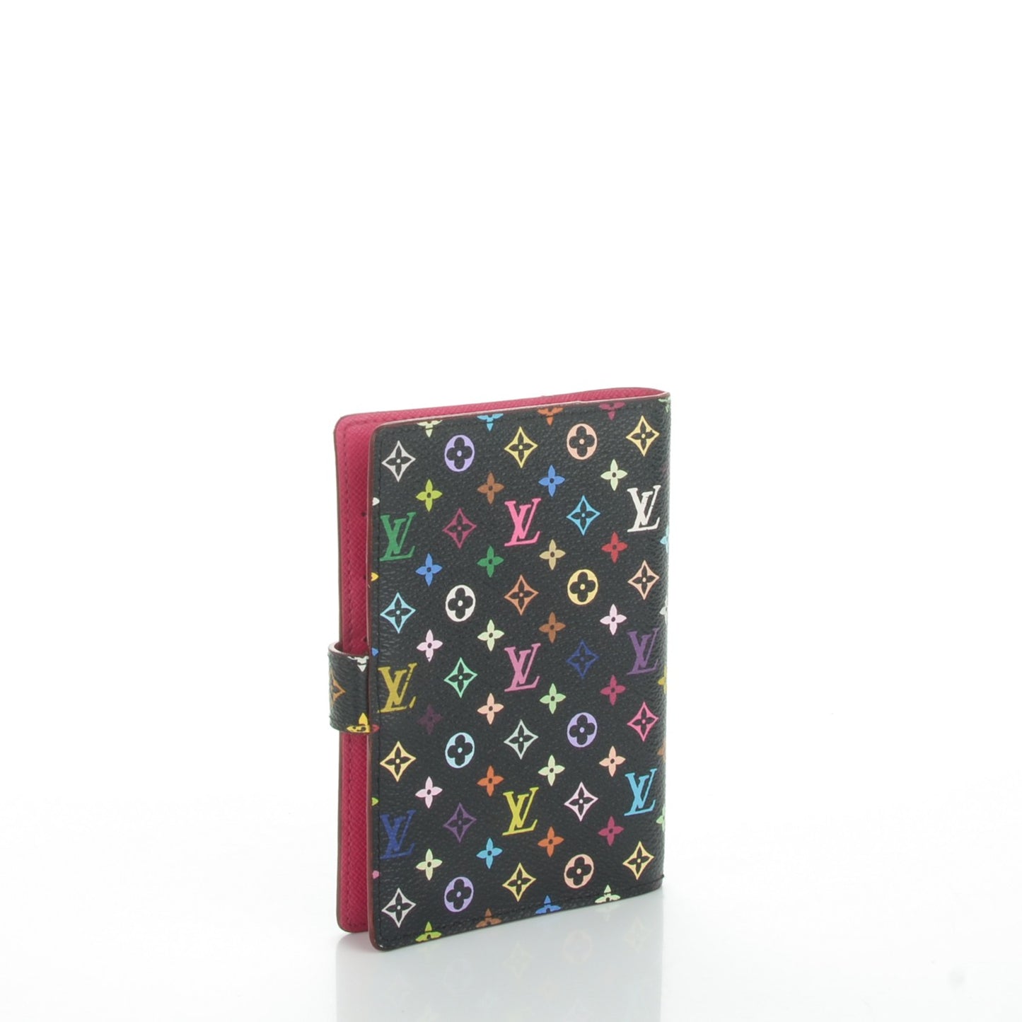 Monogram Multicolor Small Ring Agenda Cover Black Grenade