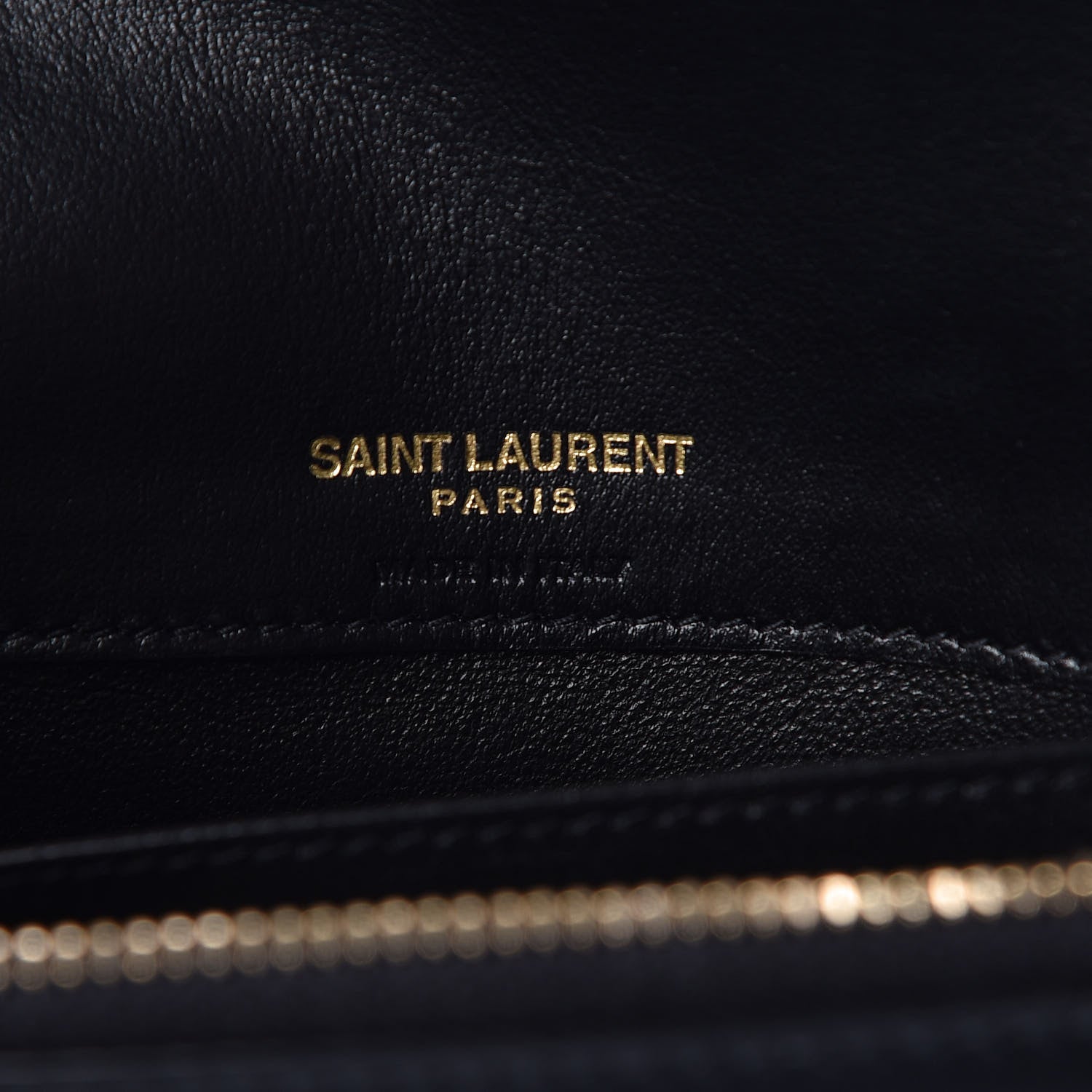 Saint Laurent Smooth Calfskin Monogram Kate Belt Bag Black 6 of 8