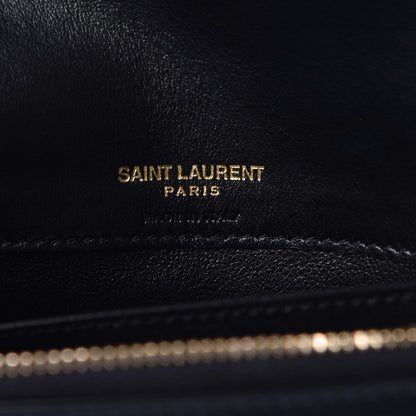 Saint Laurent Smooth Calfskin Monogram Kate Belt Bag Black 6 of 8